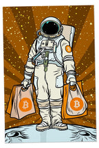 Bitcoin Illus - Men's Oversized Tee