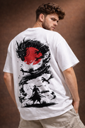Majestic Print- Oversized tee
