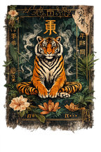 Tiger SoS Print Craft Tee