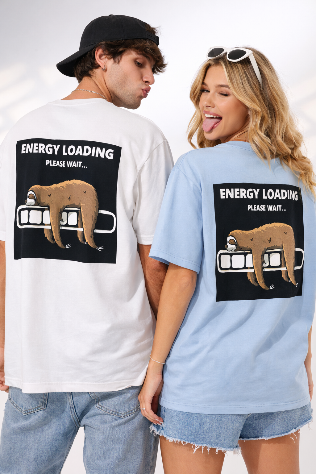 Energy Loading.. Oversized Tshirt