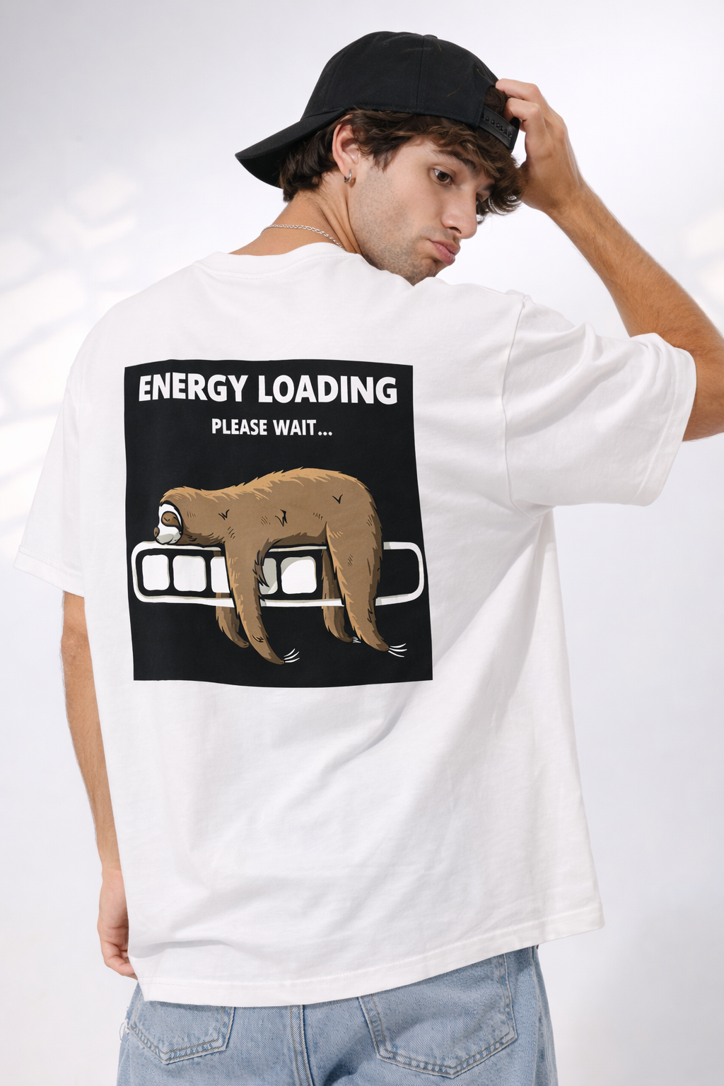 Energy Loading.. Oversized Tshirt