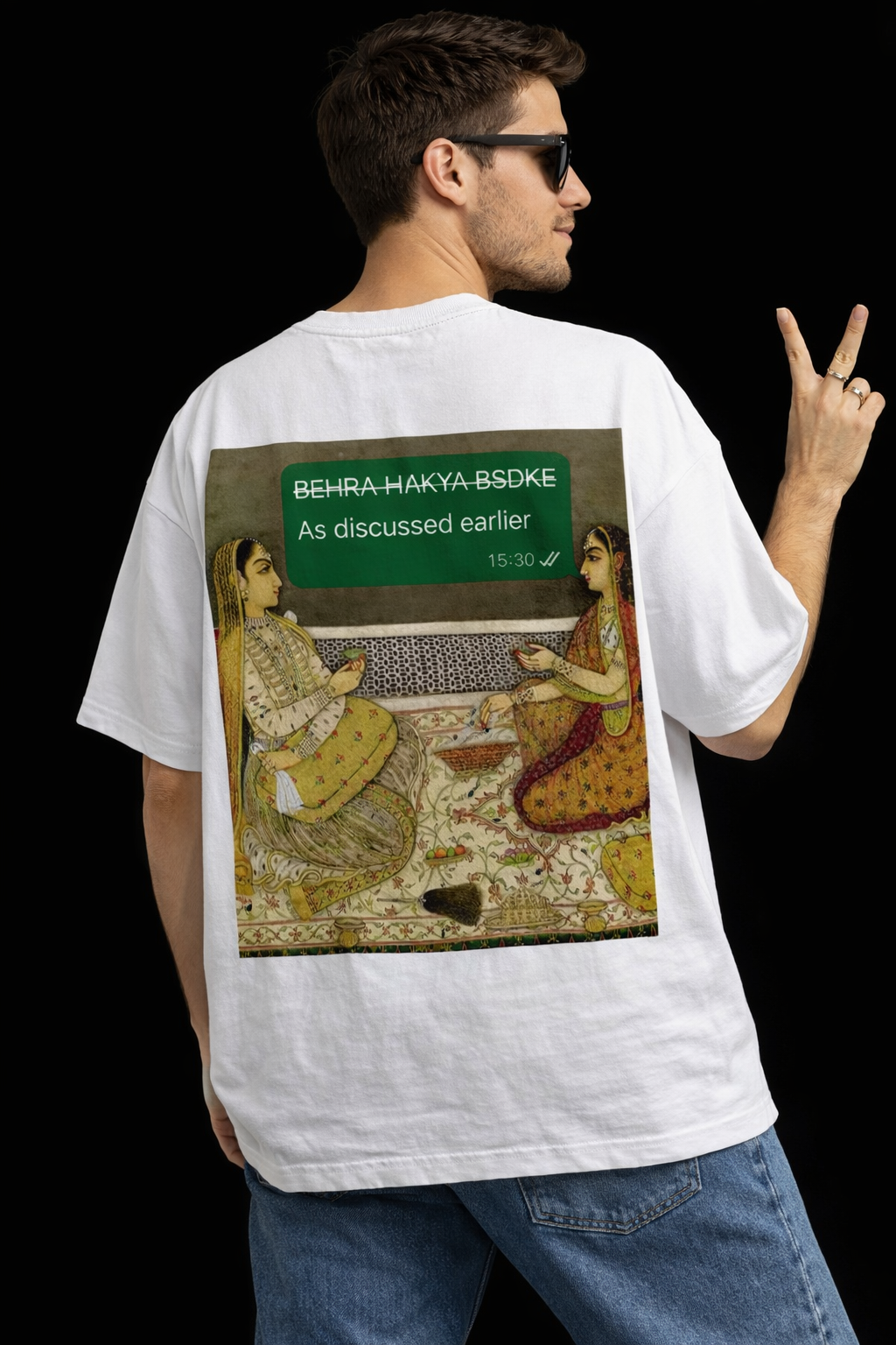 Behra Hai Kya BSDK- Oversized Tee