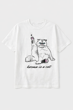 Karma Is A Cat - Swiftie Oversized Tee