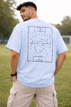Football Zen - Men's Oversized Tee