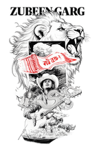 Zubeen Garg Illustration - Men's Oversized Tee