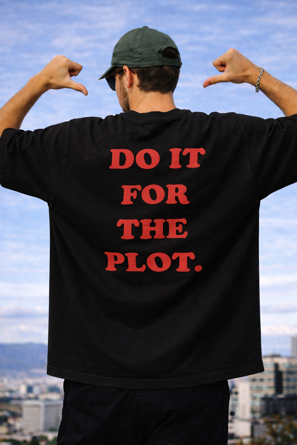 Do It For The Plot - Men Oversized Tee