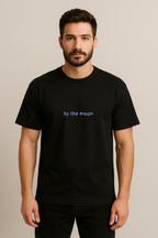 To The Moon - Oversized Graphic T-Shirt
