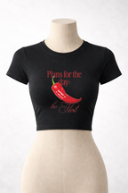 Plans For The Day? - Crop Top
