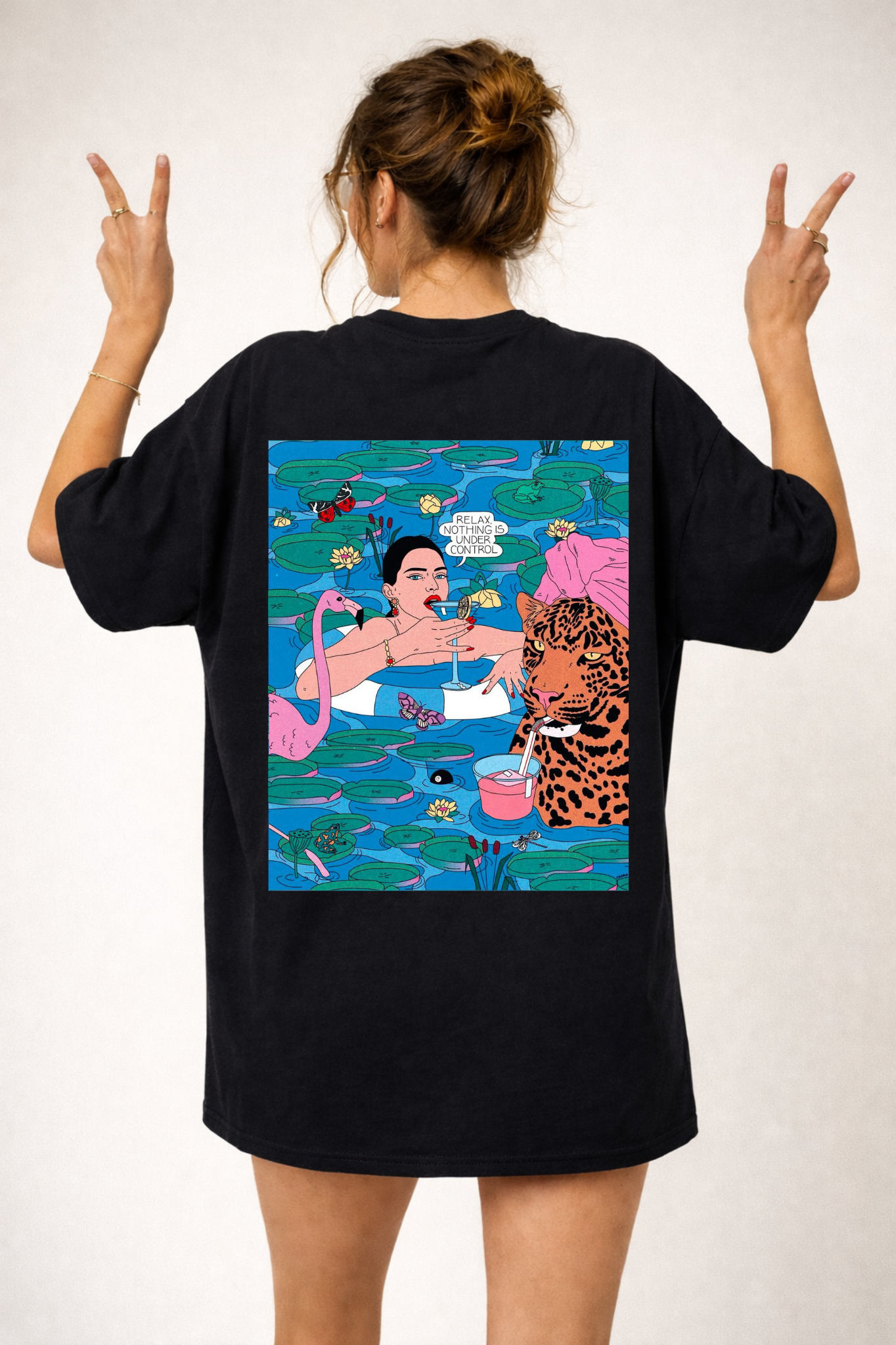 Everything Really Under Control? - Women's Oversized Tee