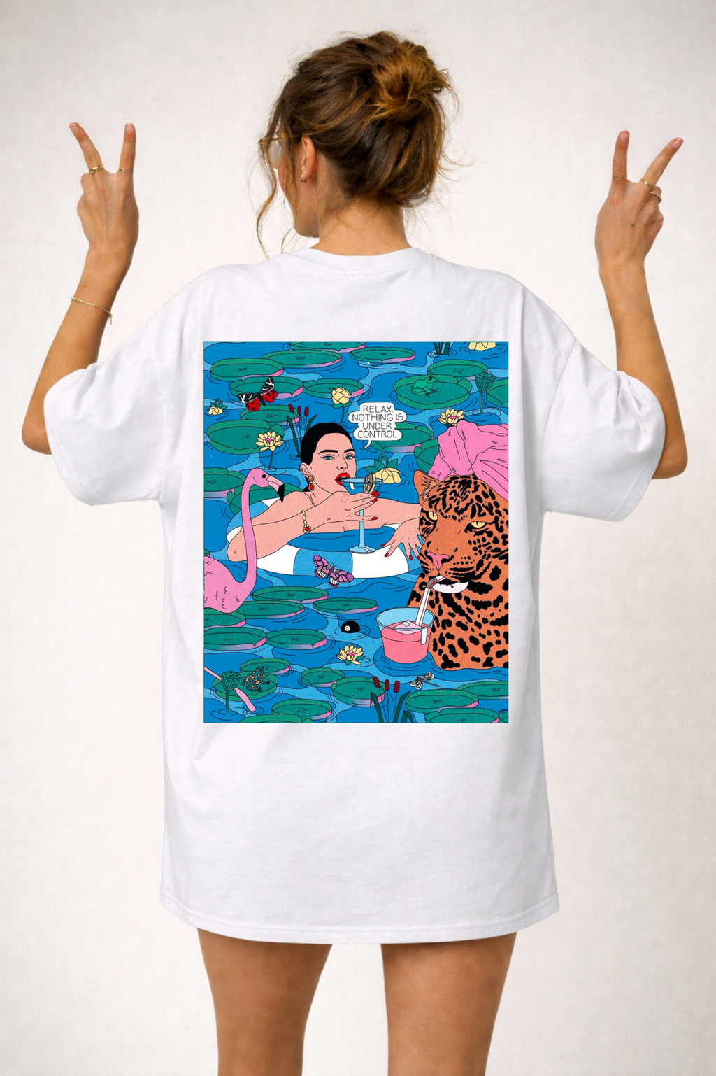 Everything Really Under Control? - Women's Oversized Tee