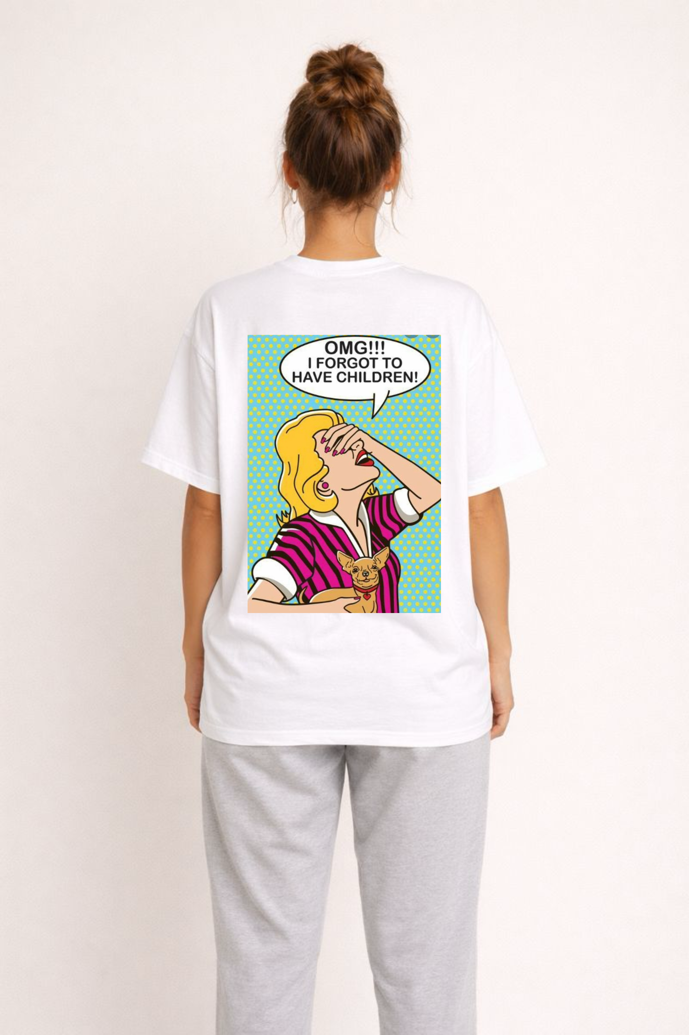 OMG NO CHILDREN - Women's Oversized Tee
