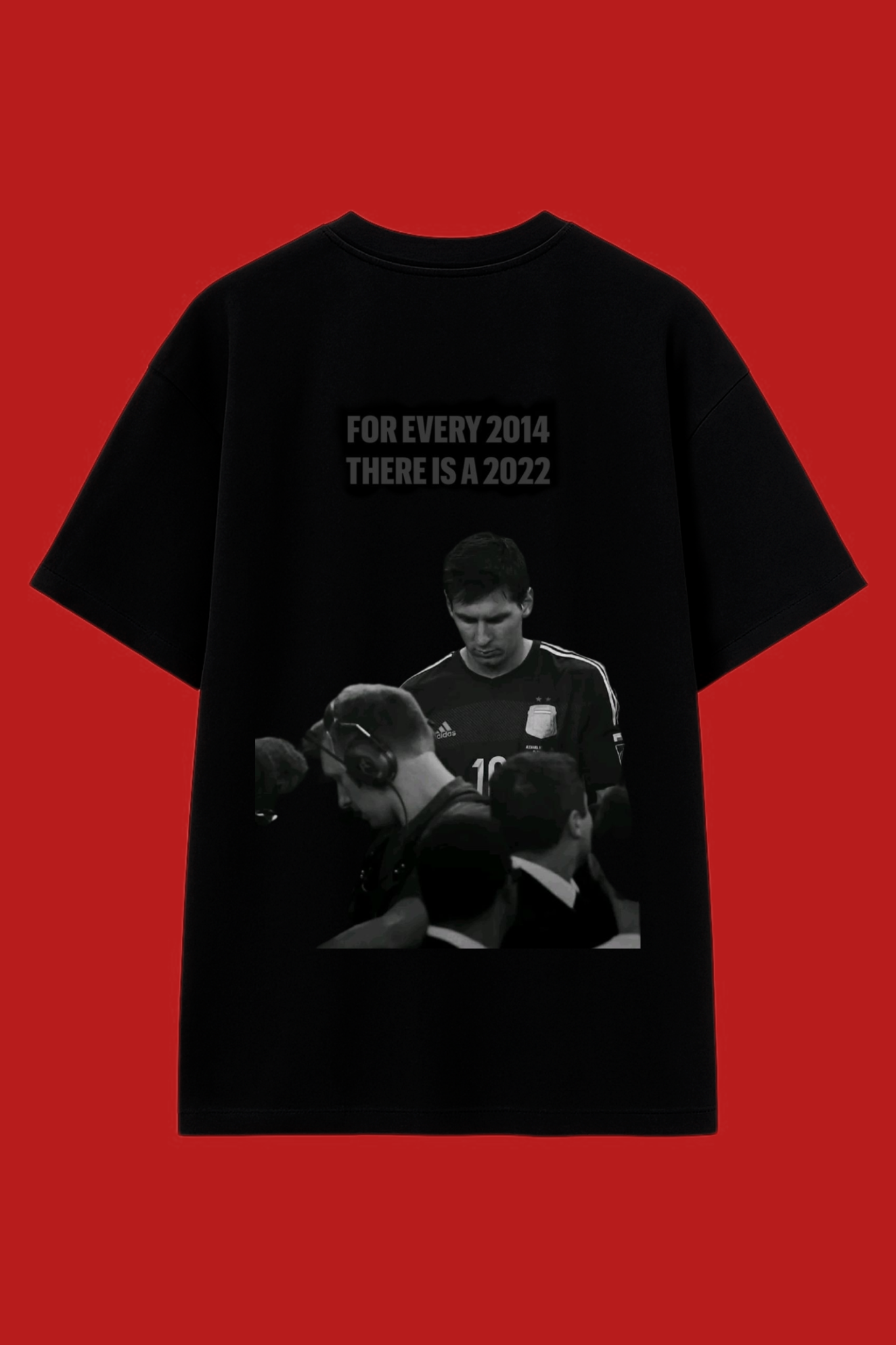 Messi 2014/2022 - Men's Oversized Tee